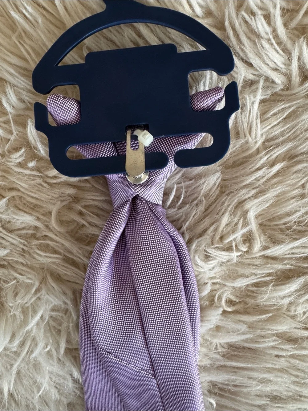Chaps Purple Satin  Boys’/Youth Necktie”. Tie